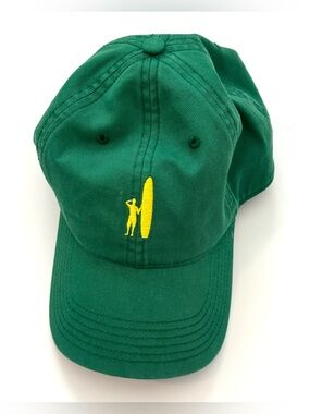 johnnie-O Green Surfer Logo Dad Hat Cap - Adjustable Strapback